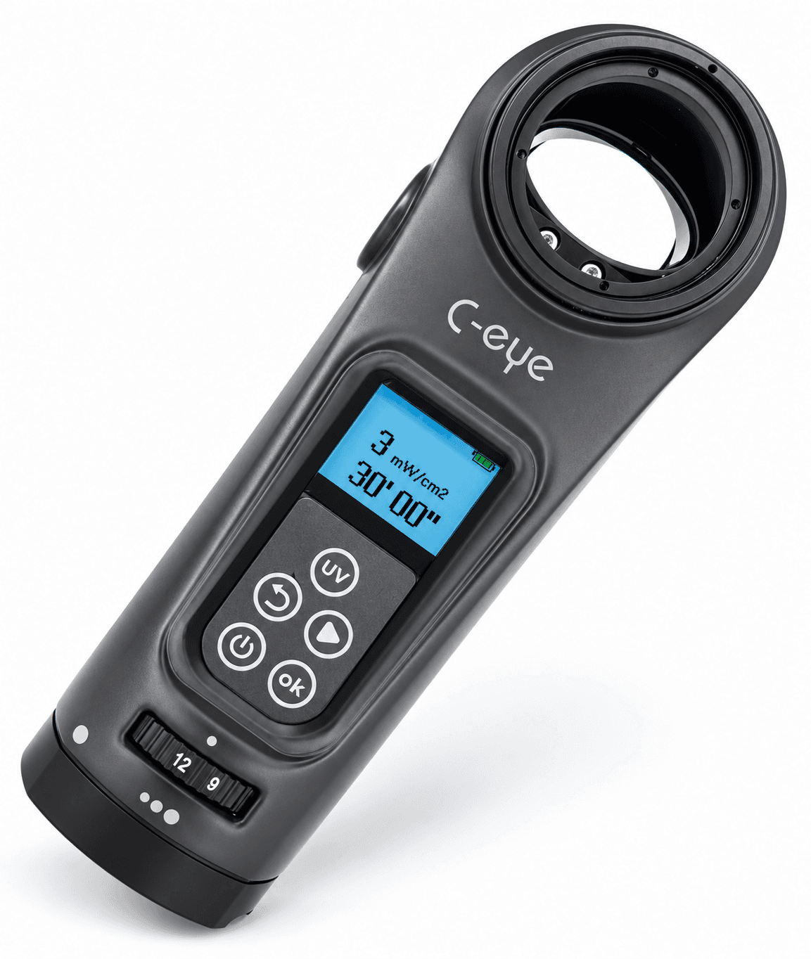 The C-Eye UV unit during cross-linking