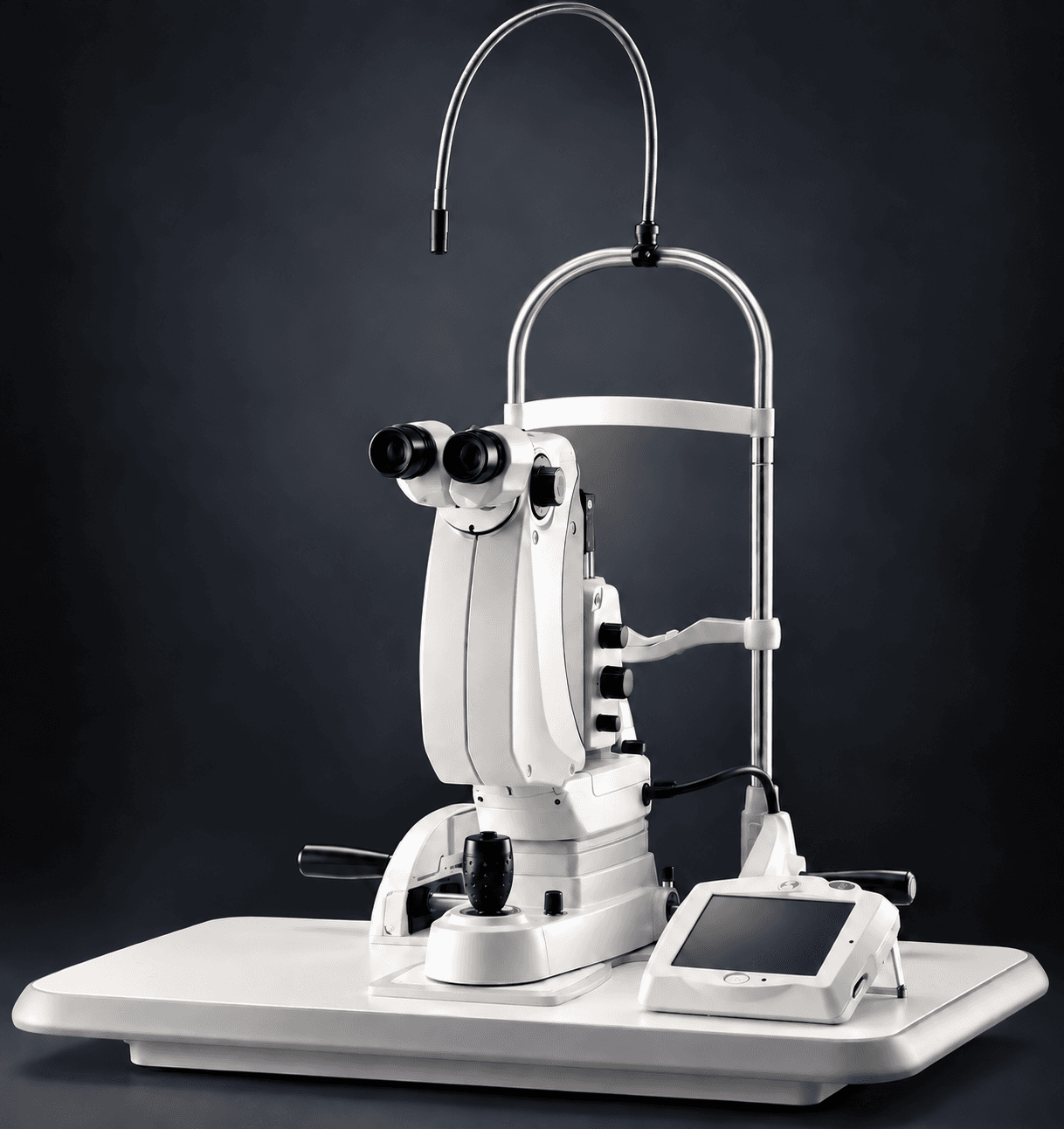 The Nidek YC-200 S plus YAG and SLT laser