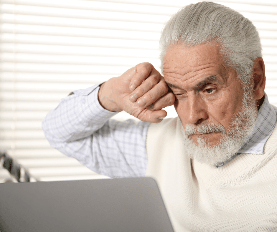 Computer work at a screen – a common cause of dry eye